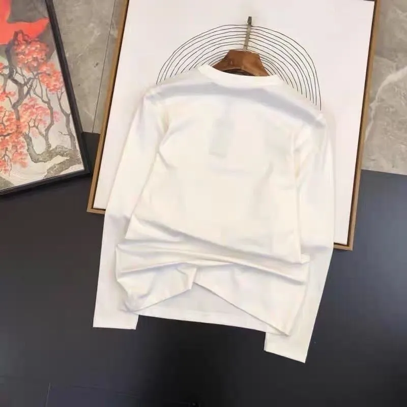 気質満点 取り入れたい 新作 シンプル カジュアル 通気性 ラウンドネック 長袖 Ｔシャツ