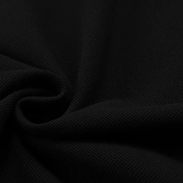『S-2XL』新作 オーダーメイド カラー 三角 レザー パッチ ロゴ カジュアル ポロシャツ 半袖