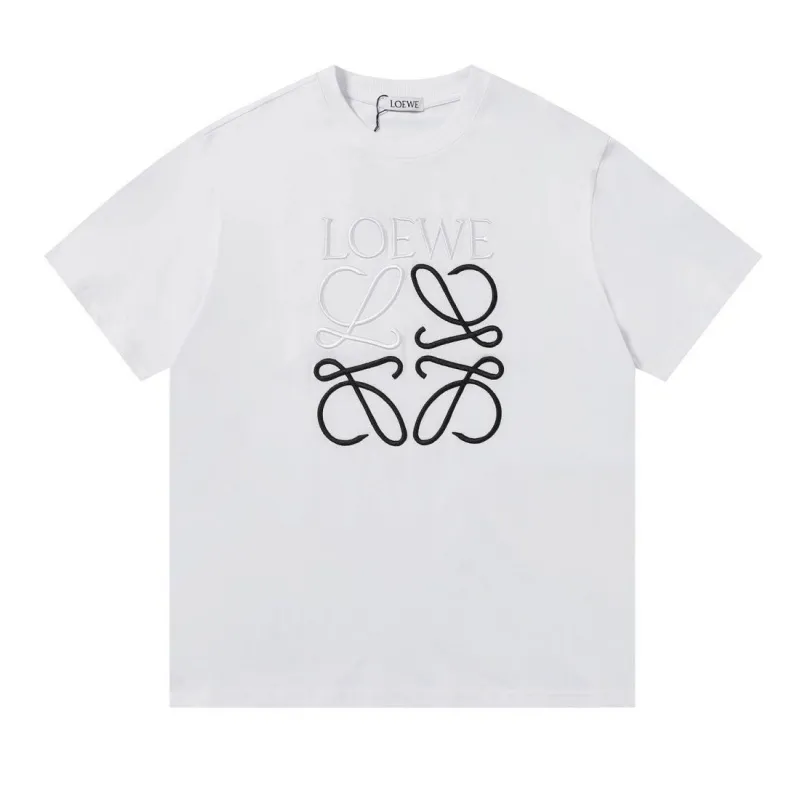 『S-4XL』今季も大流行 高品質 ファッション カジュアル クラシックシンプル 刺繍Ｔシャツ