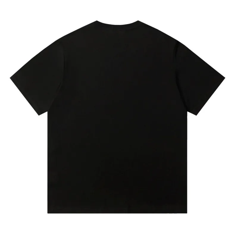 『S-4XL』今季も大流行 高品質 ファッション カジュアル クラシックシンプル 刺繍Ｔシャツ