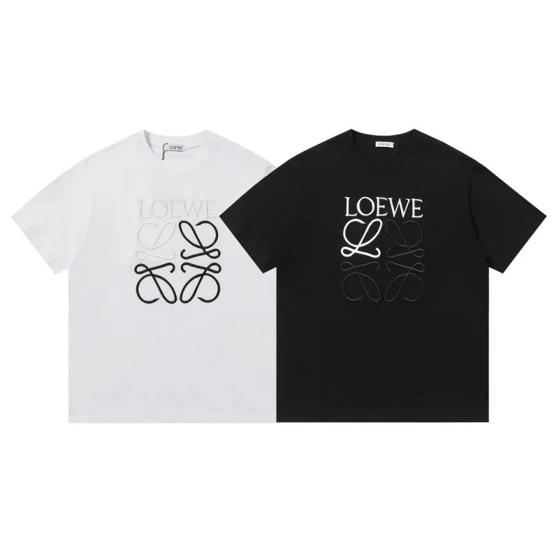 『S-4XL』今季も大流行 高品質 ファッション カジュアル クラシックシンプル 刺繍Ｔシャツ