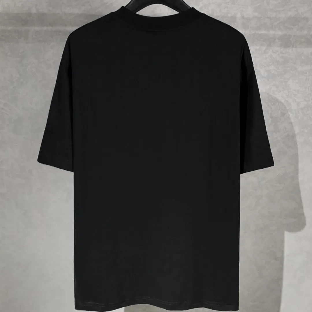 『XS-L』安定感抜群 魅力的  日常 カジュアル 無地 3色 アルファベット ゆったり メンズ Ｔシャツ