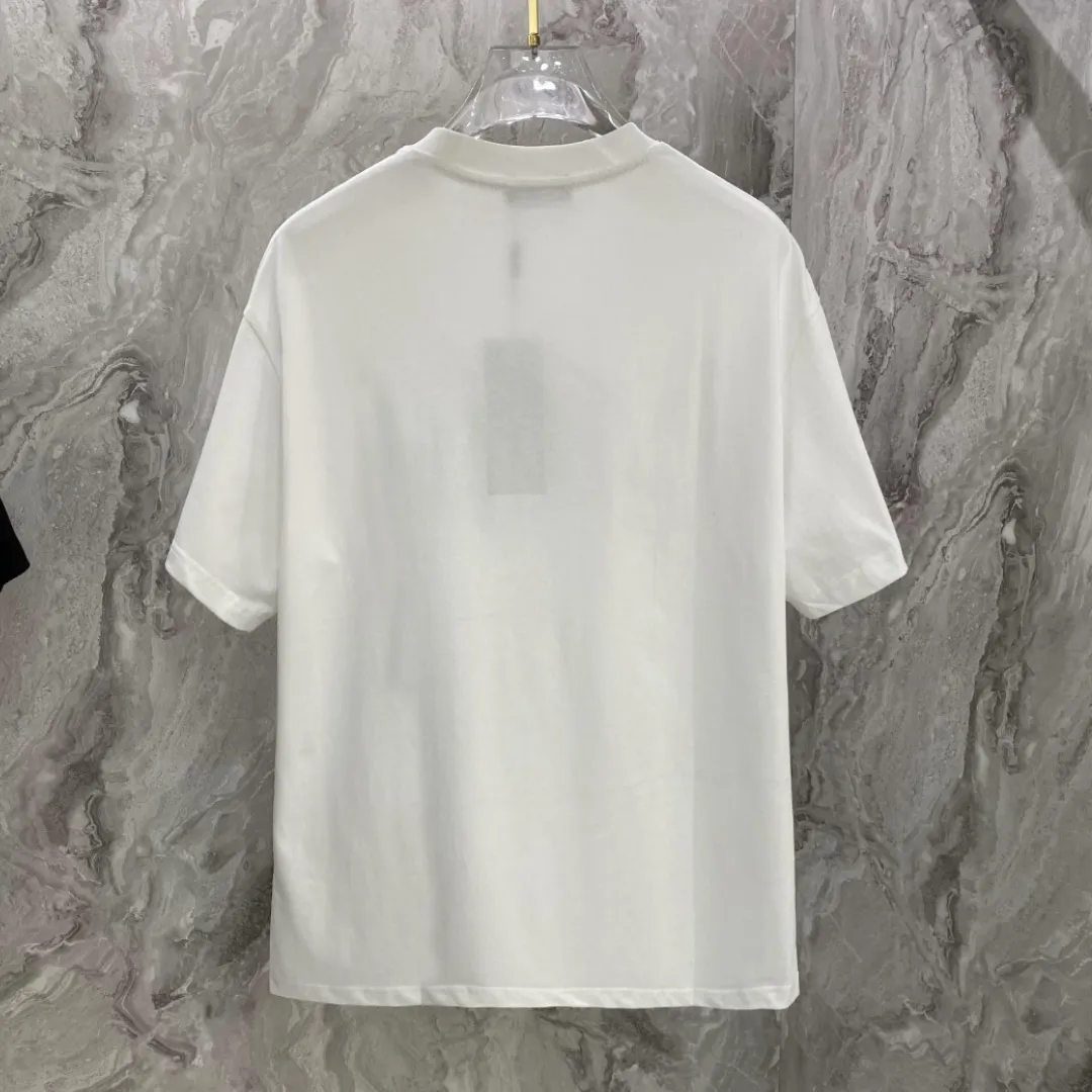 『S-2XL』NO.1人気 手触り良く プリント 半袖 アルファベット ゆったり 通気性 2色 Ｔシャツ