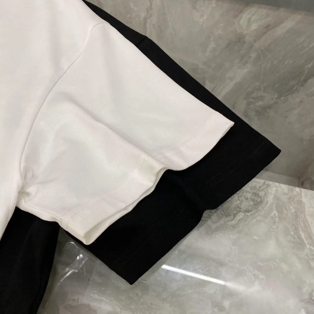 『S-2XL』NO.1人気 手触り良く プリント 半袖 アルファベット ゆったり 通気性 2色 Ｔシャツ