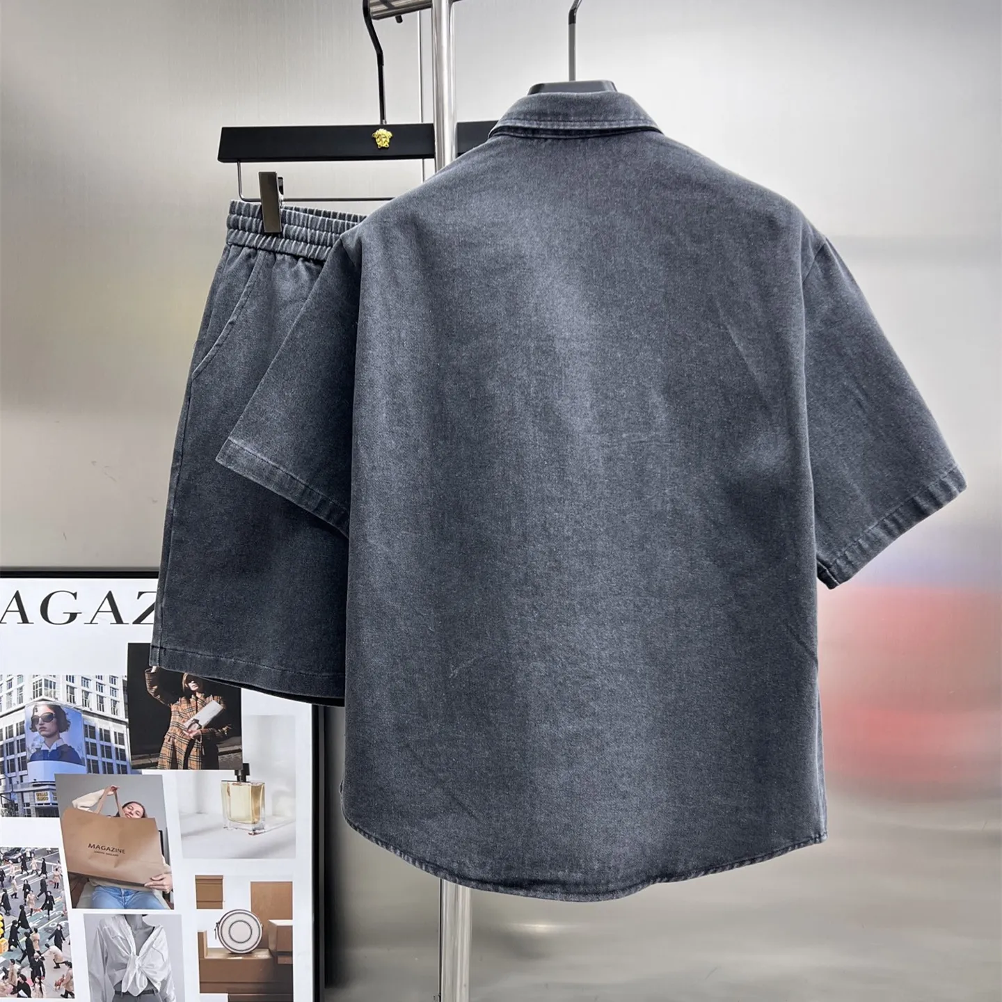 『M-3XL』大人の定番 着回し最強 人気爆発中 カジュアル アクティブ シンプル 半袖 ショート パンツ セットアップ